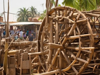 安哥拉， wooden machinery as an economic支柱 and a life experience